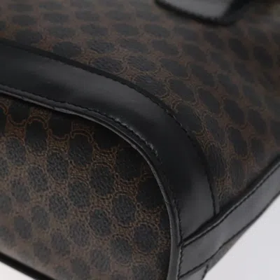 Pre-owned Celine Céline Macadam Black Canvas Tote Bag ()