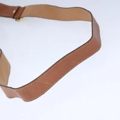 Pre-owned Celine Céline Macadam Brown Canvas Shoulder Bag ()