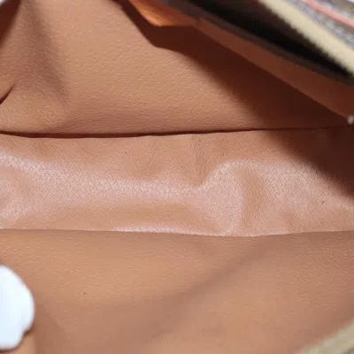 Pre-owned Celine Céline Macadam Brown Canvas Shoulder Bag ()