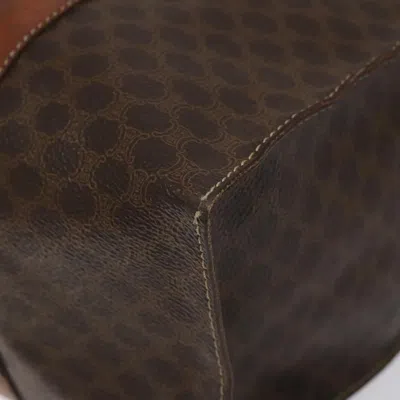 Pre-owned Celine Céline Macadam Brown Canvas Tote Bag ()