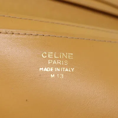 Pre-owned Celine Céline Macadam Brown Canvas Wallet  ()
