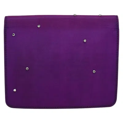 Pre-owned Celine Céline Purple Synthetic Shoulder Bag ()