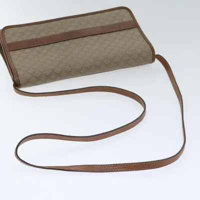 Pre-owned Celine Céline Triomphe Beige Canvas Shoulder Bag ()