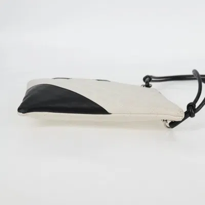 Pre-owned Chanel Cambon White Leather Shoulder Bag ()