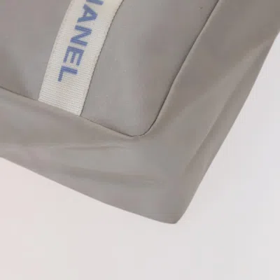 Pre-owned Chanel Grey Nylon Tote Bag ()