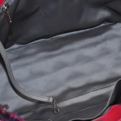 Pre-owned Chanel Matelassé Pink Vinyl Tote Bag ()