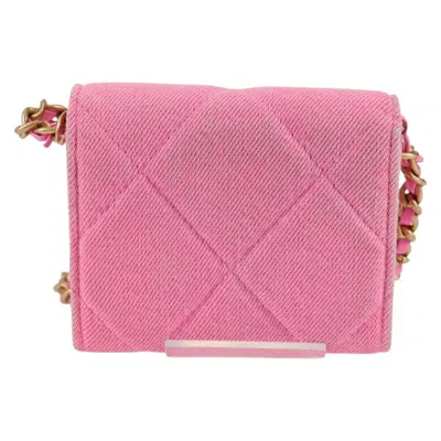 Pre-owned Chanel Trendy Cc Pink Canvas Shoulder Bag ()