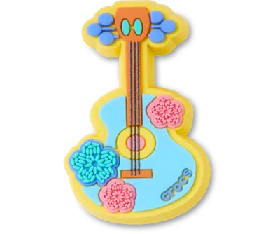 Jibbitz Dia De Los Muertos Guitar In Multi
