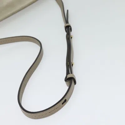 Pre-owned Chloé Faye Gray Suede Shoulder Bag ()