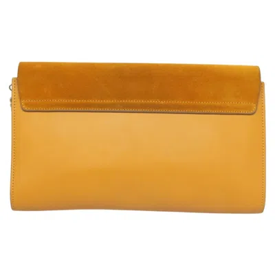 Pre-owned Chloé Faye Multicolour Suede Clutch Bag ()