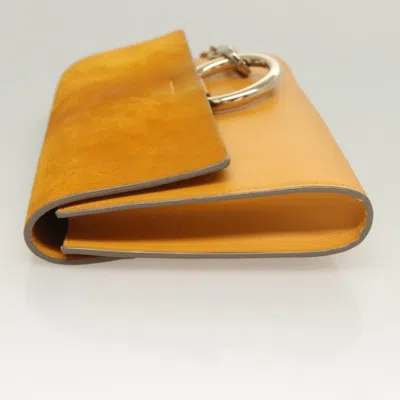 Pre-owned Chloé Faye Multicolour Suede Clutch Bag ()