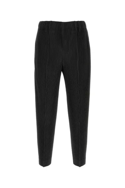 Issey Miyake Compleat Trousers Pants In Black