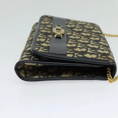 Pre-owned Dior 30 Montaigne Beige Canvas Shoulder Bag ()