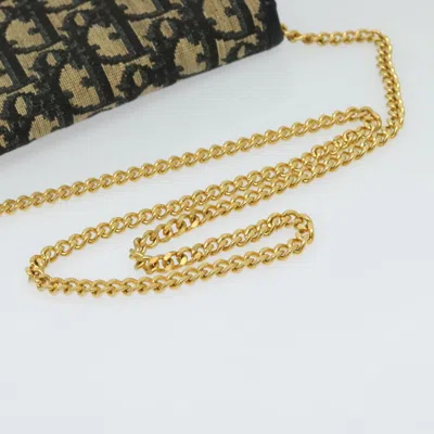 Pre-owned Dior 30 Montaigne Beige Canvas Shoulder Bag ()