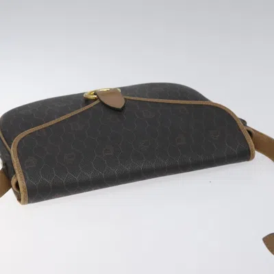 Pre-owned Dior Honeycomb Brown Canvas Shoulder Bag ()