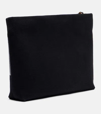 Givenchy Tape Small Clutch Bag Rectangular Wrist Strap In Black