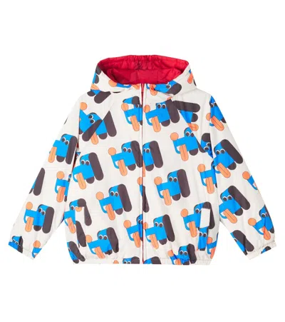 Bobo Choses Doggy Mate Reversible Jacket In Brown