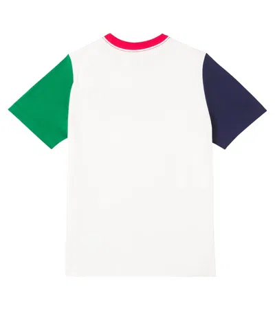 Polo Ralph Lauren Logo Cotton Jersey T-shirt In Multi