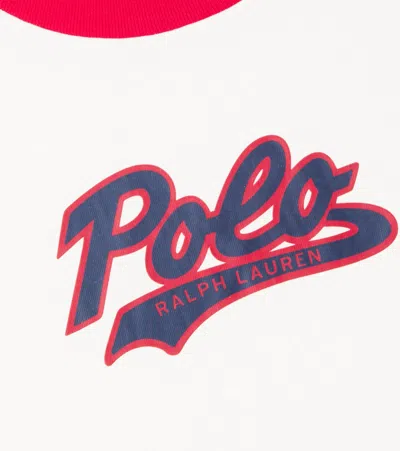 Polo Ralph Lauren Logo Cotton Jersey T-shirt In Multi