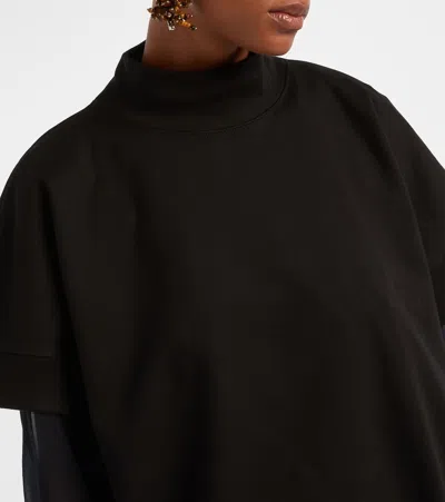 Dries Van Noten Cotton Sweatshirt In Black