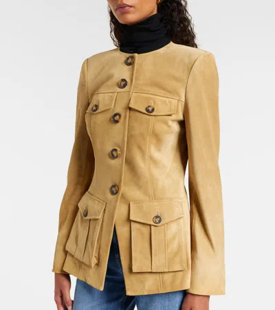 Veronica Beard Cargo Orrin Jacket Desert Khaki In Brown
