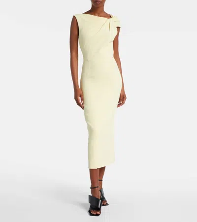 Givenchy Sliced Square Heeled Sandals In Leather In Black