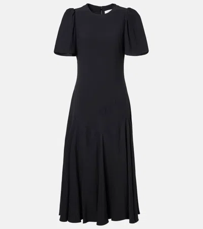 Alexander Mcqueen Midi Dress In Black
