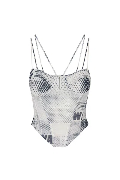 Fw25 Aphex Corset In White