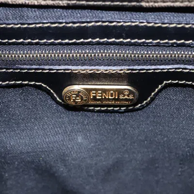Pre-owned Fendi Pecan Brown Canvas Tote Bag ()