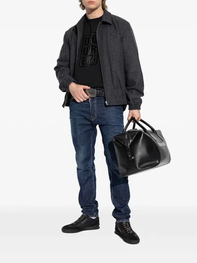 Dsquared2 Pants 5 Pockets In Blue
