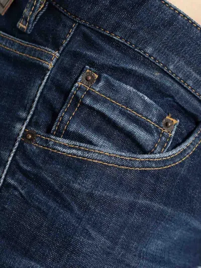 Dsquared2 Pants 5 Pockets In Blue