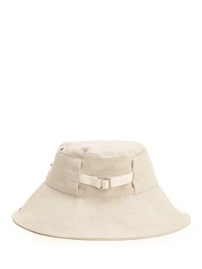 Jacquemus Bucket Hat In Neutral
