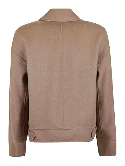 Max Mara Double Jacket In Pink