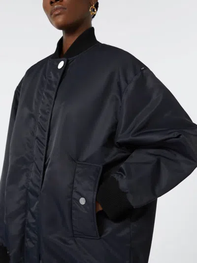 Sportmax 'agape' Bomber Jacket In Black