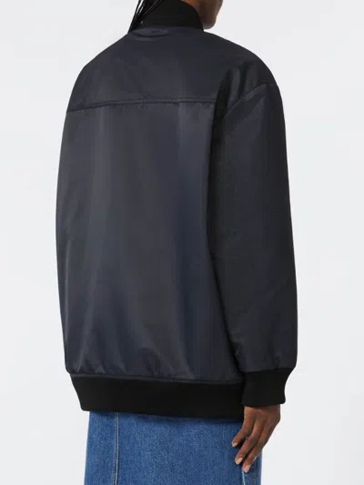 Sportmax 'agape' Bomber Jacket In Black