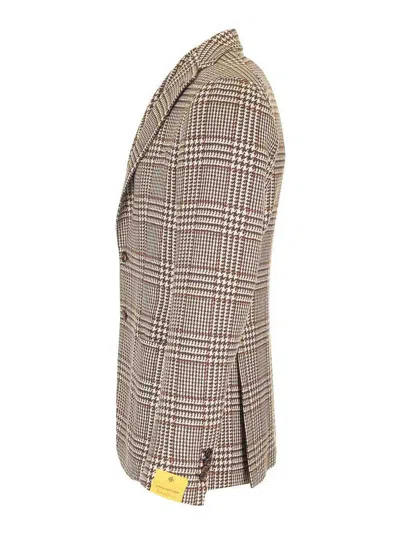 Tagliatore Classic Two-button Montecarlo Blazer In Neutral