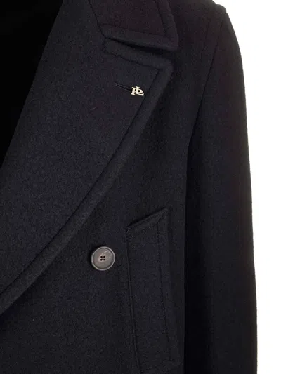 Tagliatore Sherry Wool Coat In Blue