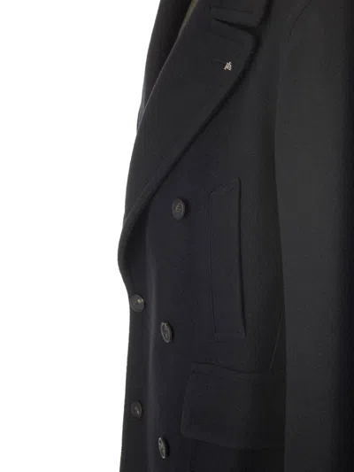 Tagliatore Sherry Wool Coat In Blue