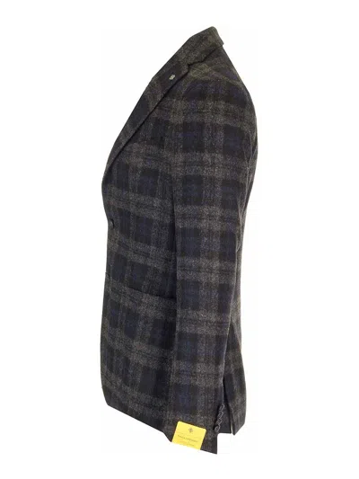 Tagliatore Classic Two-button Montecarlo Blazer In Blue