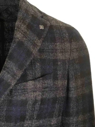 Tagliatore Classic Two-button Montecarlo Blazer In Blue