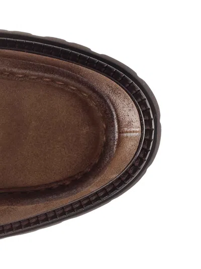 Corvari Lace Up Softy Dunn Bottom In Brown