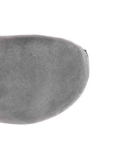 Wud Suede Clogs In Gold