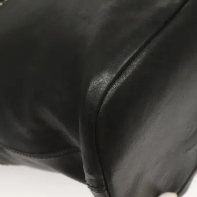 Pre-owned Givenchy Nightingale Black Leather Tote Bag ()