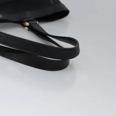 Pre-owned Gucci Abbey Black Canvas Tote Bag ()