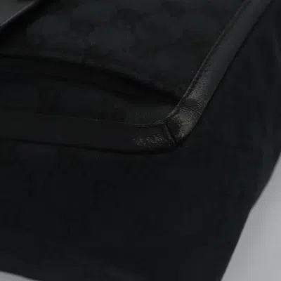 Pre-owned Gucci Abbey Black Canvas Tote Bag ()