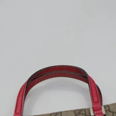 Pre-owned Gucci Gg Canvas Beige Canvas Tote Bag ()