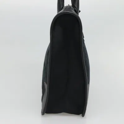 Pre-owned Gucci Gg Canvas Black Canvas Tote Bag ()