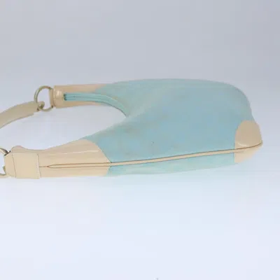 Pre-owned Gucci Hobo Blue Canvas Shoulder Bag ()