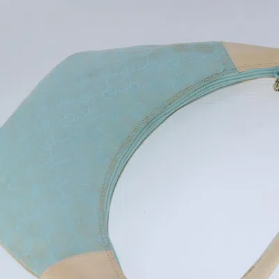 Pre-owned Gucci Hobo Blue Canvas Shoulder Bag ()