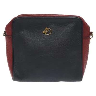 Pre-owned Hermes Hermès -- Navy Leather Shoulder Bag ()